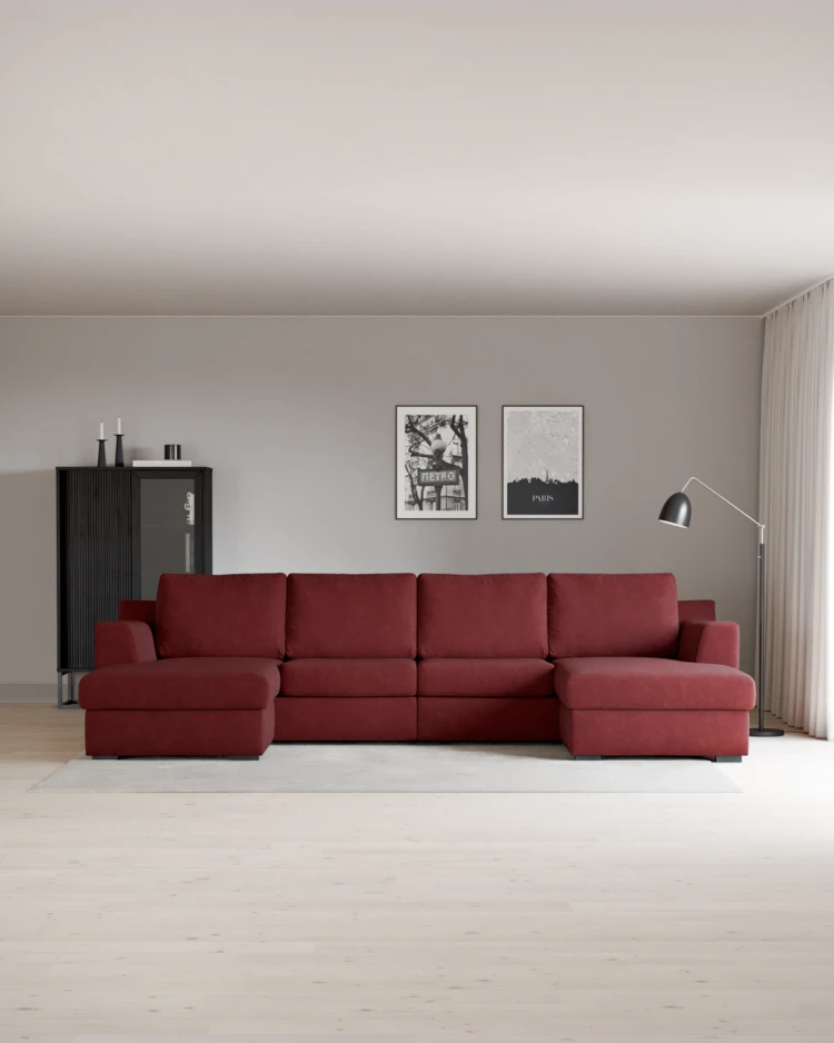 Friday - 2-sits soffa med två schäslonger - inspiration