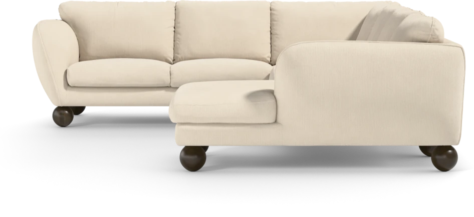 Madison Lux - Hörnsoffa med schäslong höger - Beige