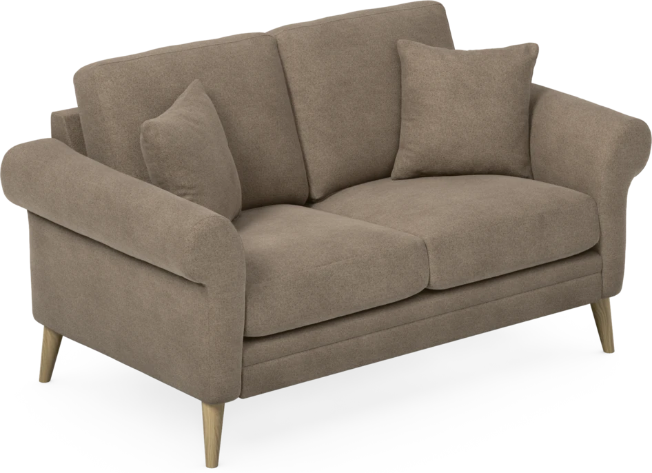 Eden - 2-sits soffa - Brun