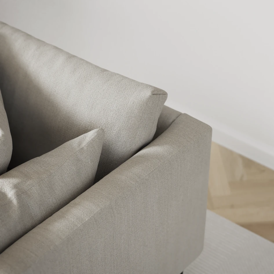 Harper - 3-sits soffa med divan vänster - Beige