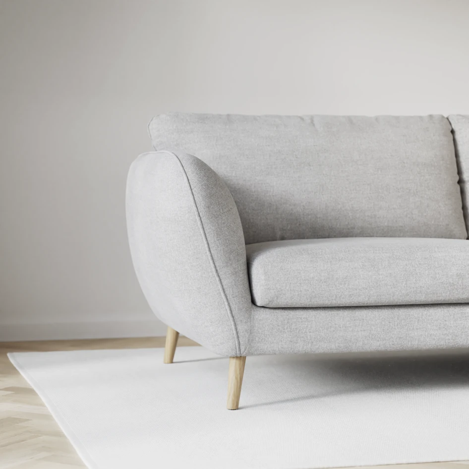 Madison Lux - Hörnsoffa 2+3-sits, hörn 1 - Grå