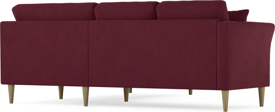 Eden - Hörnsoffa, 2+2-sits - Röd