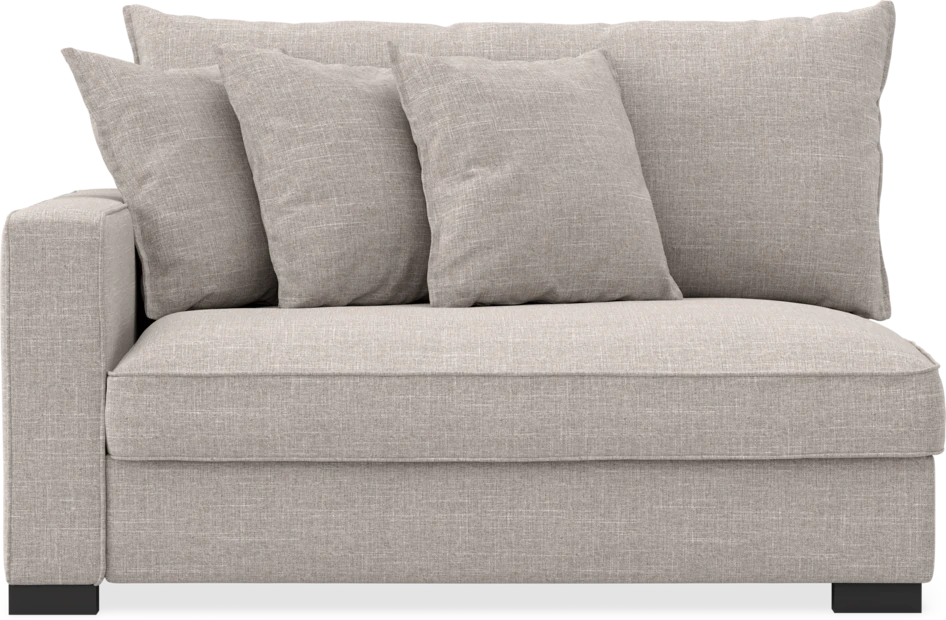 Rossi - 2-sits med armstöd vänster - Beige