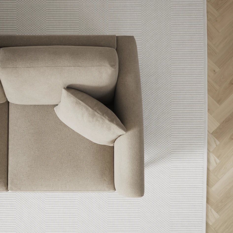 Eden - Hörnsoffa, 1+3-sits - Beige