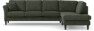Eden - 3-sits soffa med divan - Grön