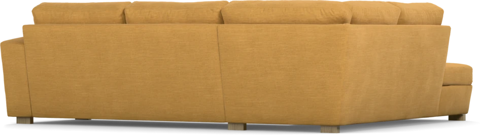 Friday - 2,5-sits soffa med divan vänster - Gul