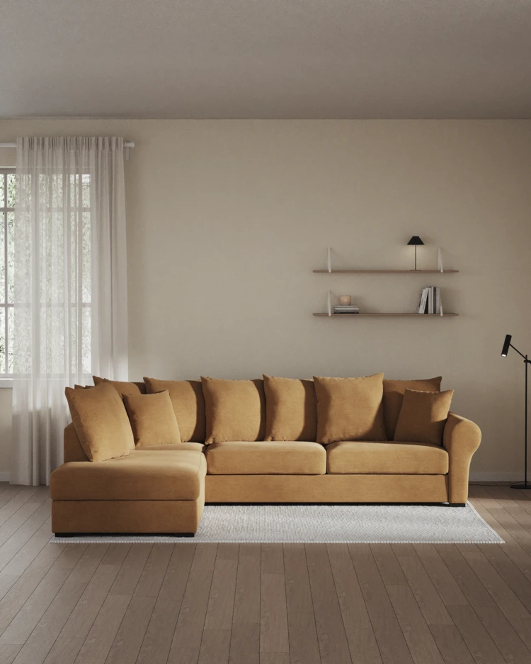 Town - 3-sits soffa med divan vänster - inspiration