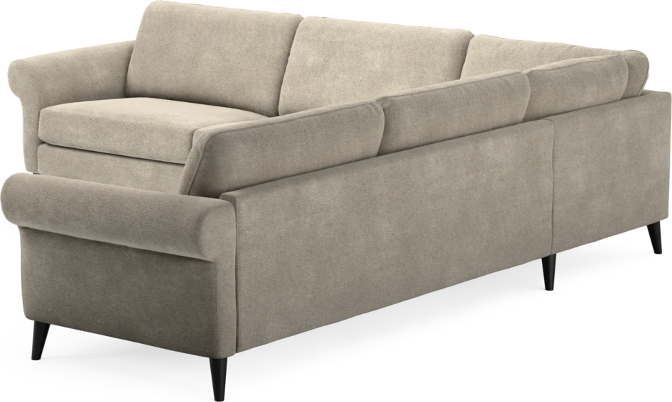 Bridge - Hörnsoffa, 3+3-sits - Beige