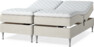 Delux Sense - Ställbar säng, dubbelsäng med bäddmadrass - Beige