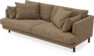 Harper - 3-sits soffa - Brun