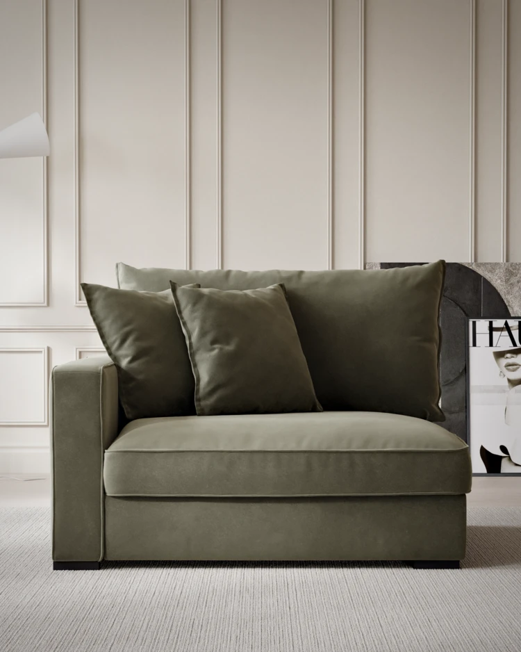 Rossi - 1,5-sits med armstöd vänster - inspiration