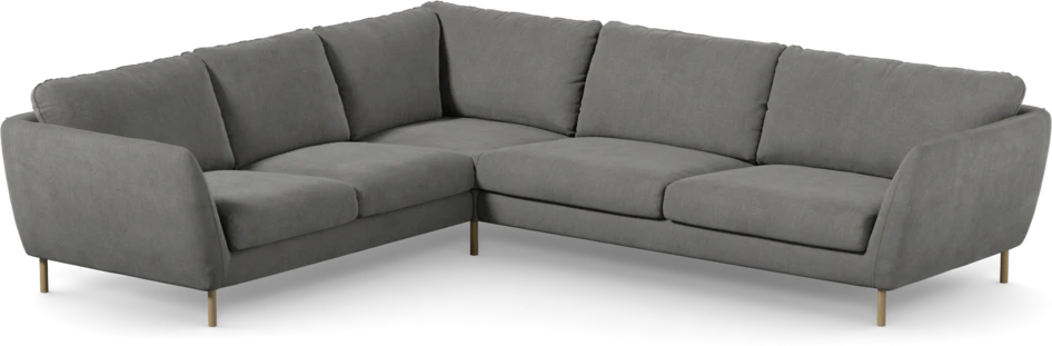 Madison Lux - Hörnsoffa 2+3-sits, hörn 1 - Grå