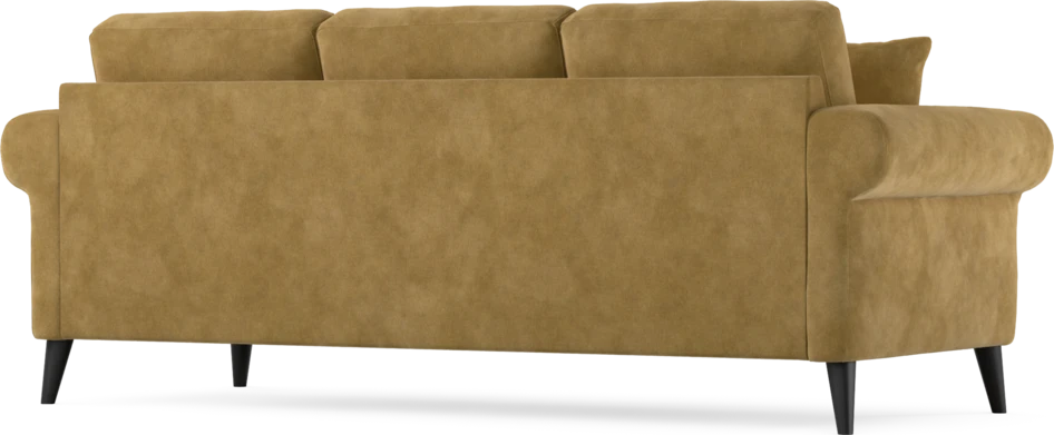 Eden - 3-sits soffa - Gul