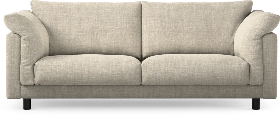 Cherrie - 2,5-sits soffa, fast klädsel - Beige