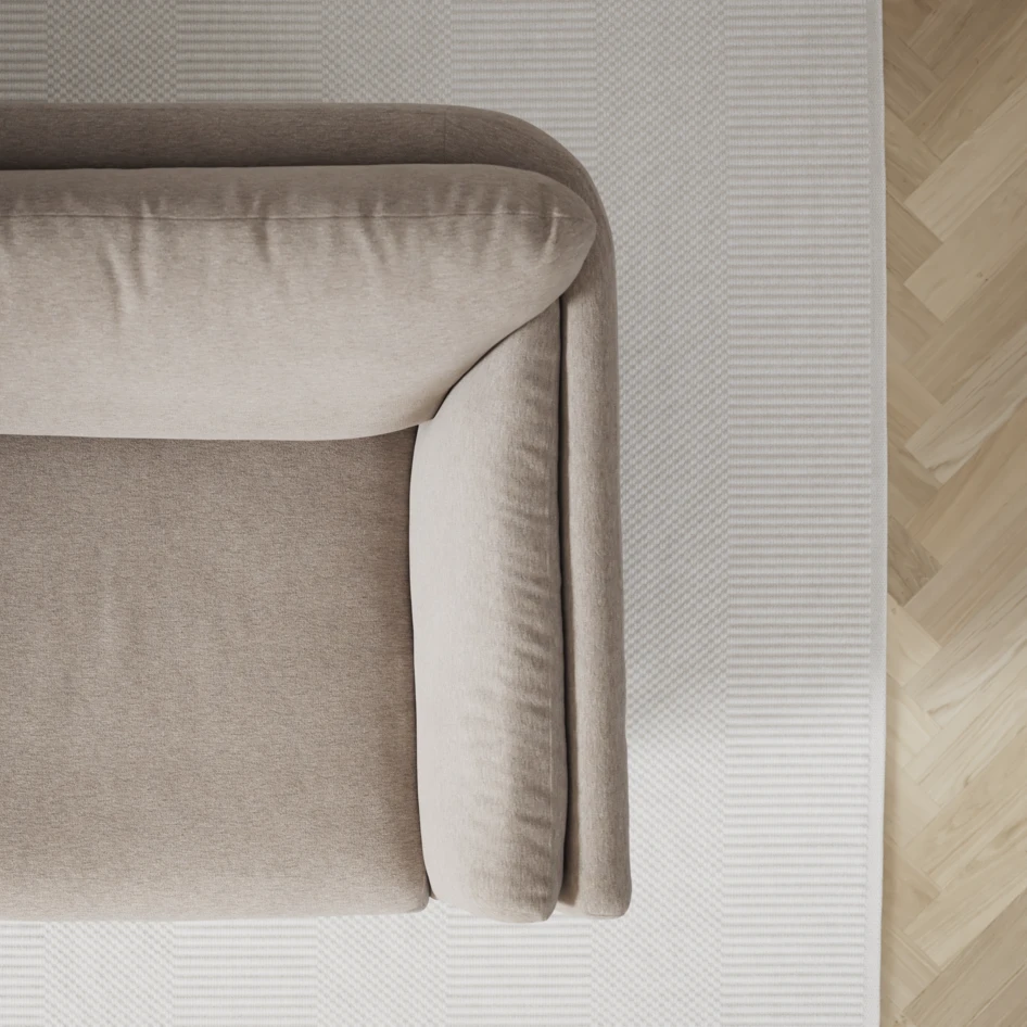 Madison Klädsel - Klädsel till Fåtölj, 90cm - Beige