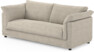 Cherrie - 2,5-sits soffa, hel dyna och kappa - Beige