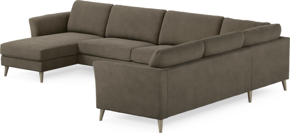 Bridge - Hörnsoffa, 3+2-sits med schäslong vänster - Beige