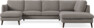Madison Lux - 2-sits soffa med schäslong vänster och divan höger - Beige