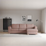 Friday - 3-sits soffa med schäslong höger - Rosa