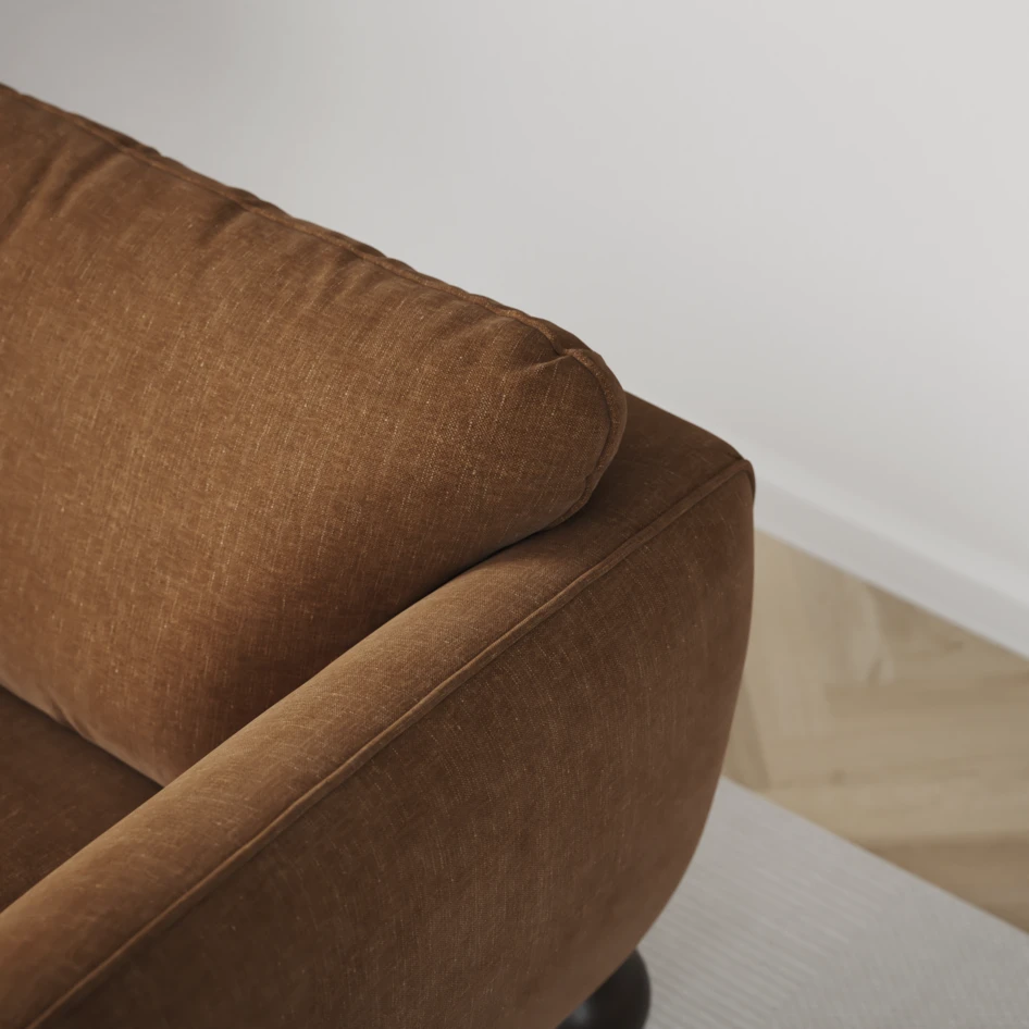 Madison Lux - Hörnsoffa 2+3-sits, hörn 1 - Brun