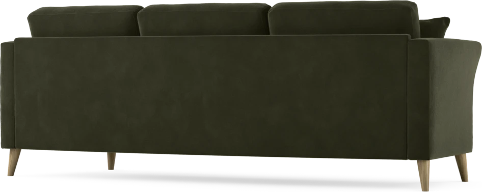 Eden - 3-sits soffa svängd - Grön
