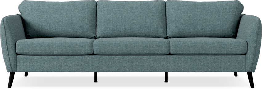 County - 3-sits soffa - Blå