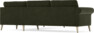 Bridge - Hörnsoffa, 2+2-sits - Grön