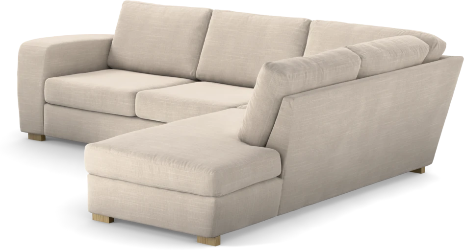 Friday - 2,5-sits soffa med divan höger - Beige