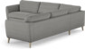 Bridge - Hörnsoffa, 3+3-sits - Grå
