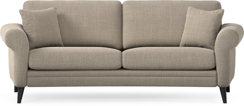 Eden - 2,5-sits soffa svängd - Beige