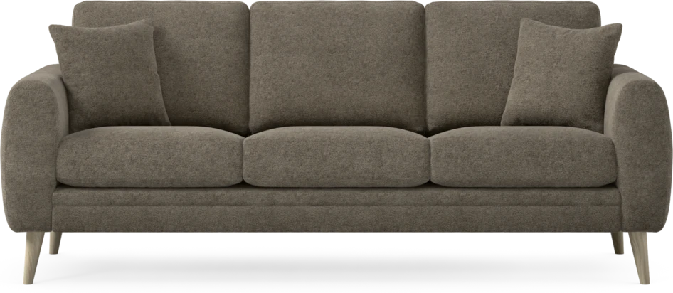 Eden - 3-sits soffa - Brun
