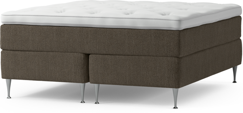 Delux Dream - Kontinentalsäng, dubbelsäng med bäddmadrass och sängben