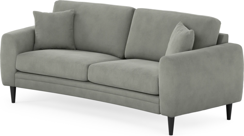 Eden - 2,5-sits soffa svängd - Grå