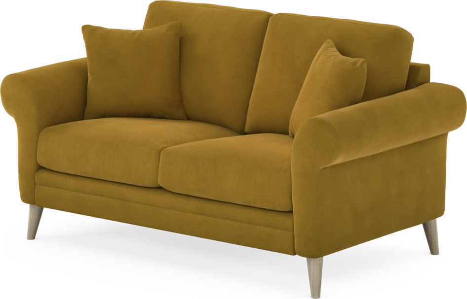 Eden - 2-sits soffa - Gul