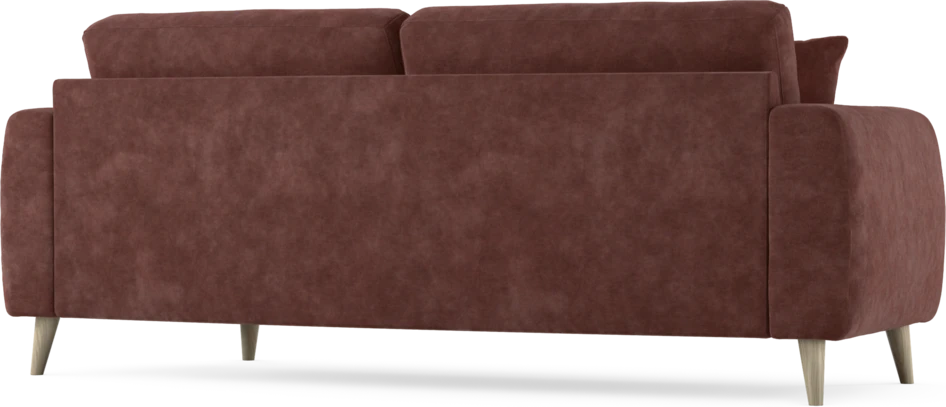 Eden - 2,5-sits soffa svängd - Röd