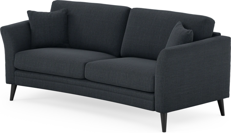 Eden - 2,5-sits soffa svängd - Blå