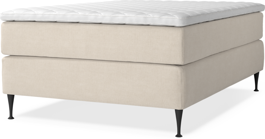 Delux Exclusive - Kontinentalsäng, enkelsäng 140 cm med bäddmadrass