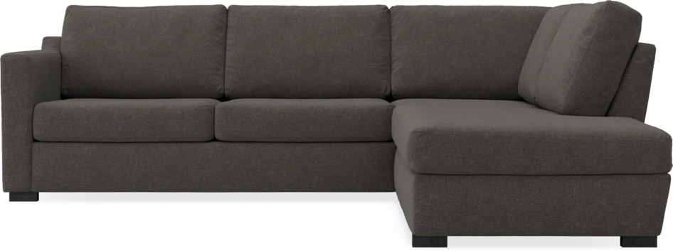Friday - 2,5-sits soffa med divan höger - Grå