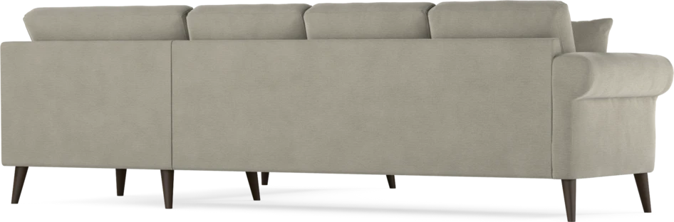 Eden - Hörnsoffa, 3+2-sits - Brun