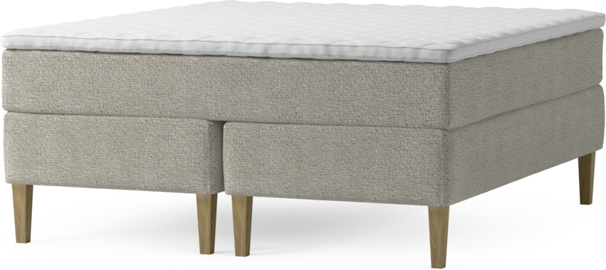 Delux Dream - Kontinentalsäng, dubbelsäng med bäddmadrass och sängben