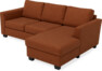 Friday - 3-sits soffa med schäslong höger - Orange