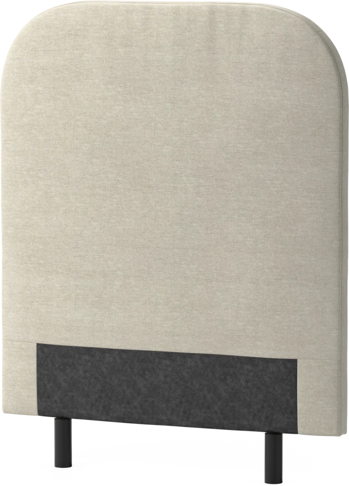 Delux Rundad - Sänggavel, 90-210 cm - Beige