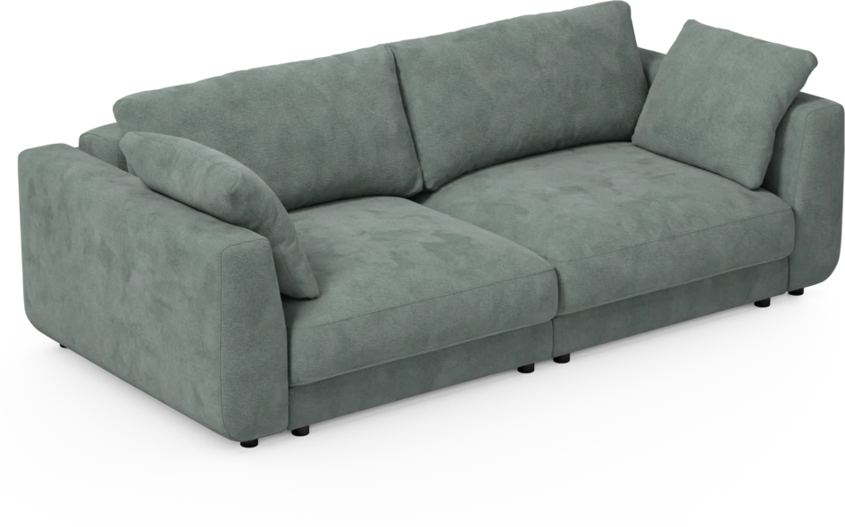 Amie - Bäddsoffa 3-sits - Blå