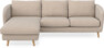 Madison - 2-sits soffa med schäslong vänster - Beige