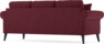 Eden - 3-sits soffa - Röd