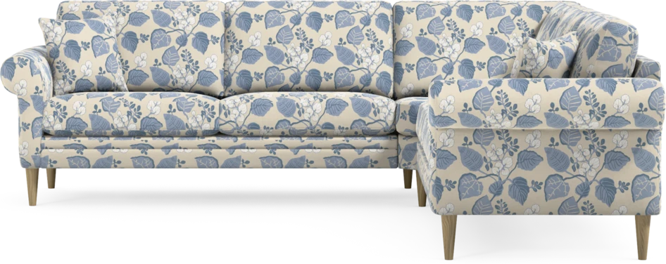 Eden - Hörnsoffa, 2,5+2,5-sits - Flerfärgad