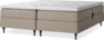 Delux Sense - Ställbar säng, dubbelsäng med bäddmadrass - Beige