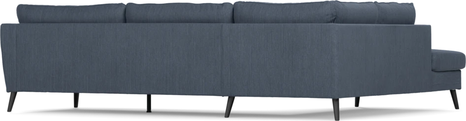 County - 2,5-sits soffa med divan vänster - Blå