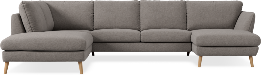 Madison Lux - 2-sits soffa med divan vänster och schäslong höger - Beige
