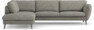 Madison Lux - 3-sits soffa med divan vänster - Vit